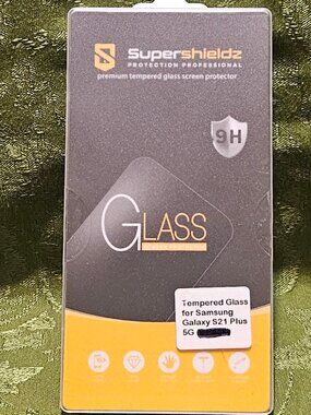 SuperShieldz Tempered Glass Screen Protector for Samsung Galaxy S21 Plus 5G